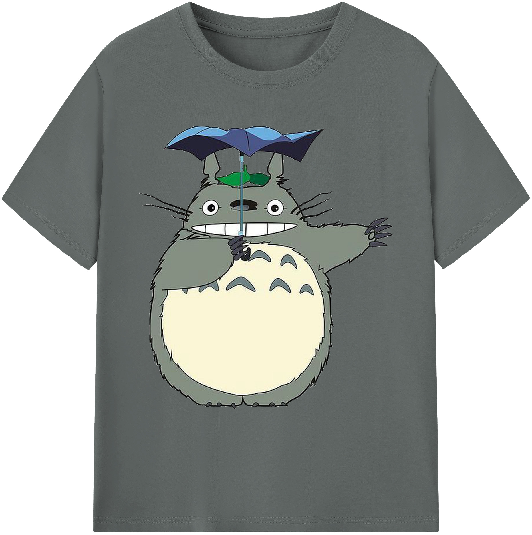 （画像用） となりのトトロ 草壁メイ 草壁サツキ My Neighbor Totoro Satsuki Kusakabe Mei Kusakabe 綿100％ メンズ半袖Tシャツ｜肌触りやわらか＆通気性